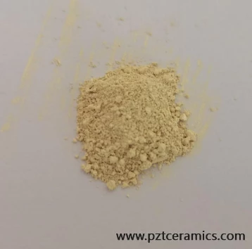 Низкотемпературный пьезоэлектрический керамический материал