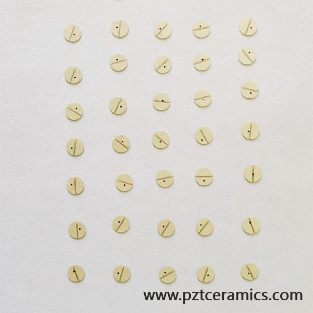 Piezo Ceramic Disc Ultrasonic Sensor Element Настраиваемый продукт PZT Disc