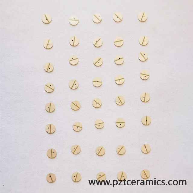 Piezo Ceramic Disc Ultrasonic Sensor Element Настраиваемый продукт PZT Disc