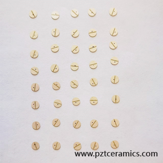Piezo Ceramic Disc Ultrasonic Sensor Element Настраиваемый продукт PZT Disc